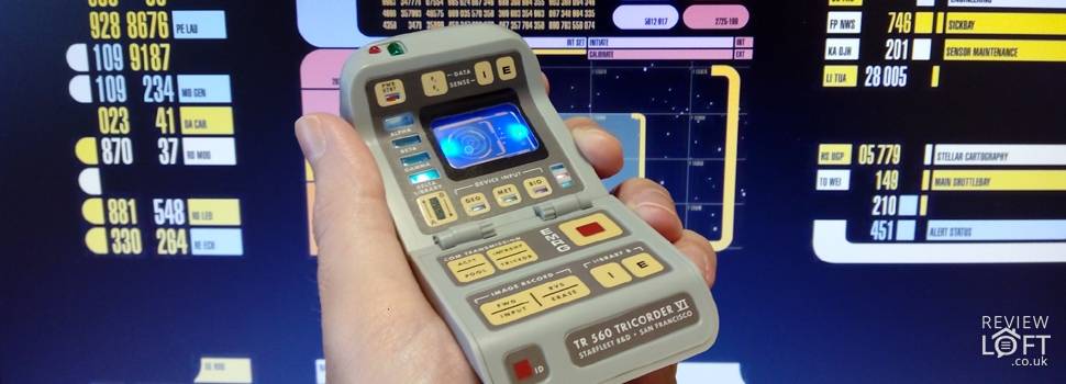 Miniature Tricorder With Light & Sound Review
