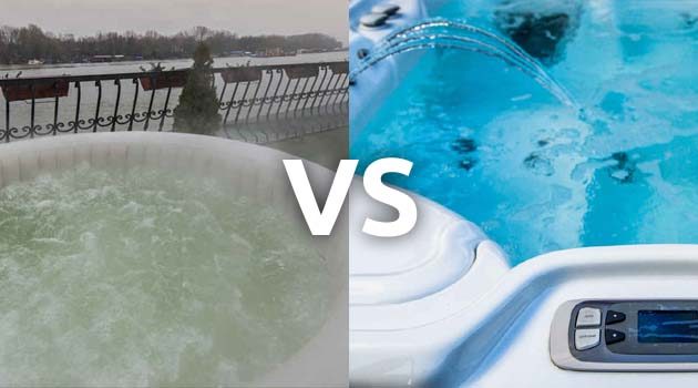 Inflatable Hot Tubs vs Regular Hot Tubs