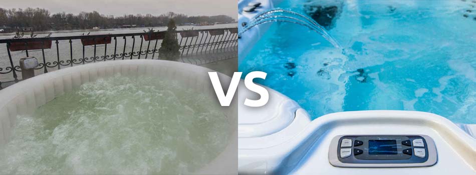 Inflatable Hot Tubs vs Regular Hot Tubs